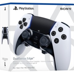 Sony DualSense Edge Gamepad for PlayStation 5 - Premium Black & White Controller for Ultimate Gaming Experience